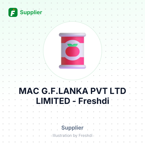 MAC G.F.LANKA PVT LTD LIMITED – summary card, no photo uploaded yet