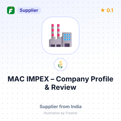 MAC IMPEX – summary card, no photo uploaded yet
