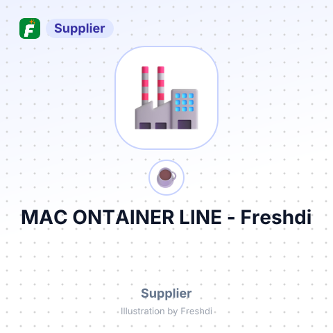 MAC ONTAINER LINE – summary card, no photo uploaded yet