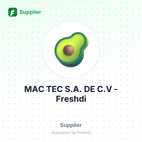 MAC TEC S.A. DE C.V – summary card, no photo uploaded yet