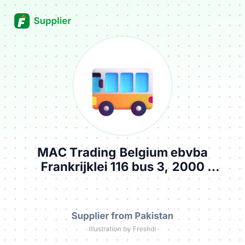 MAC Trading Belgium ebvba Frankrijklei 116 bus 3, 2000 Antwerp – summary card, no photo uploaded yet