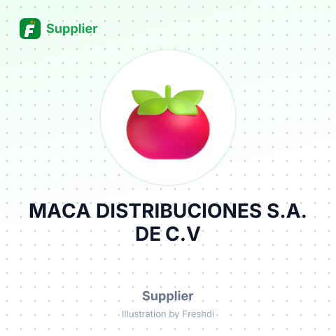 MACA DISTRIBUCIONES S.A. DE C.V – summary card, no photo uploaded yet