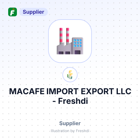 MACAFE IMPORT EXPORT LLC – summary card, no photo uploaded yet
