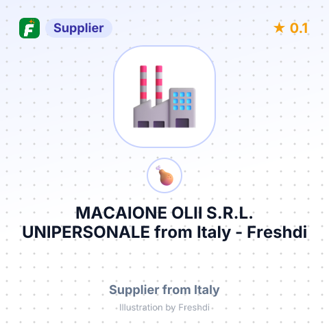 MACAIONE OLII S.R.L. UNIPERSONALE – summary card, no photo uploaded yet