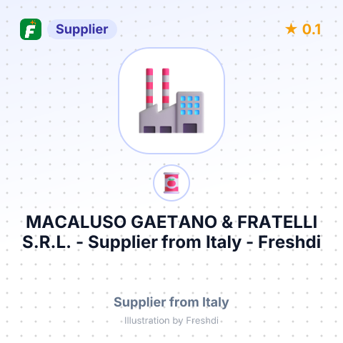 MACALUSO GAETANO & FRATELLI S.R.L. – summary card, no photo uploaded yet
