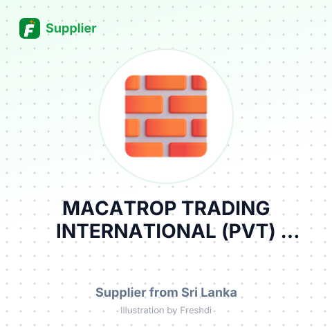 MACATROP TRADING INTERNATIONAL (PVT) LIMITED – summary card, no photo uploaded yet