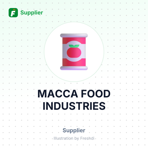 MACCA FOOD INDUSTRIES – summary card, no photo uploaded yet
