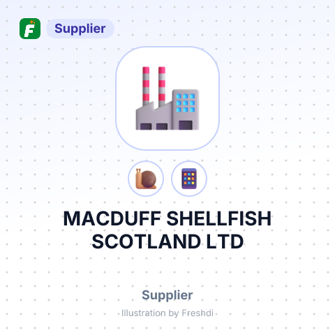 MACDUFF SHELLFISH SCOTLAND LTD – summary card, no photo uploaded yet