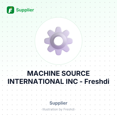 MACHINE SOURCE INTERNATIONAL INC – summary card, no photo uploaded yet