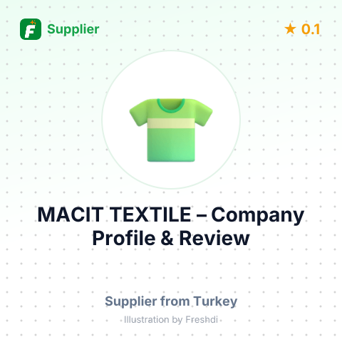 MACIT TEXTILE – summary card, no photo uploaded yet