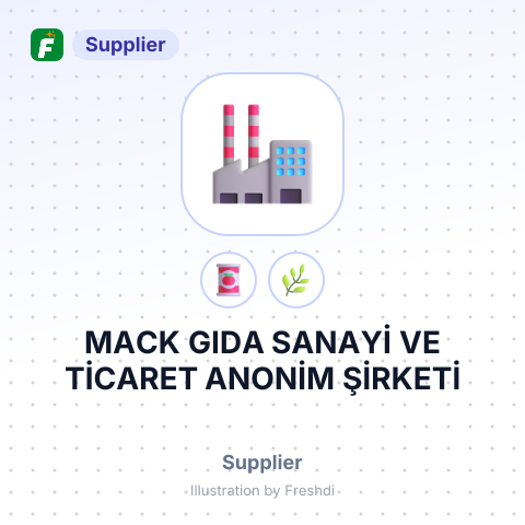 MACK GIDA SANAYİ VE TİCARET ANONİM ŞİRKETİ – summary card, no photo uploaded yet