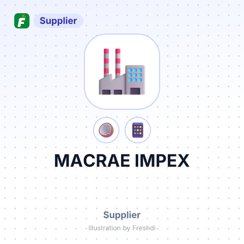 MACRAE IMPEX – summary card, no photo uploaded yet