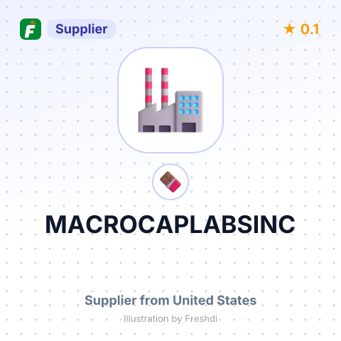 MACROCAPLABSINC – summary card, no photo uploaded yet