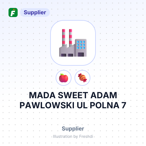 MADA SWEET ADAM PAWLOWSKI UL POLNA 7 – summary card, no photo uploaded yet