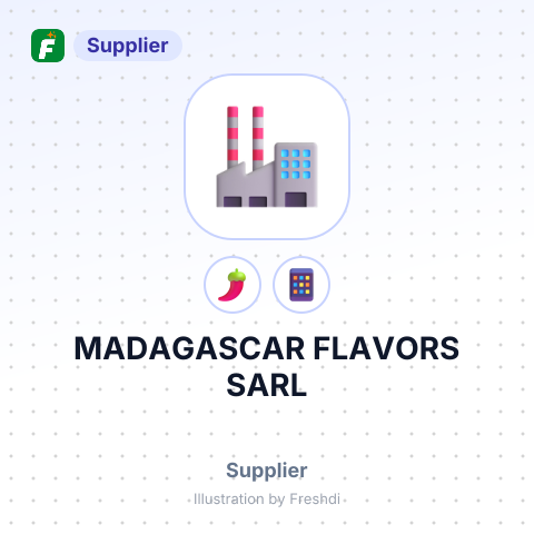 MADAGASCAR FLAVORS SARL – summary card, no photo uploaded yet