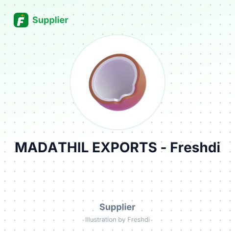 MADATHIL EXPORTS – summary card, no photo uploaded yet