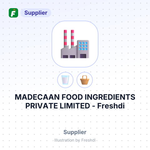 MADECAAN FOOD INGREDIENTS PRIVATE LIMITED – summary card, no photo uploaded yet
