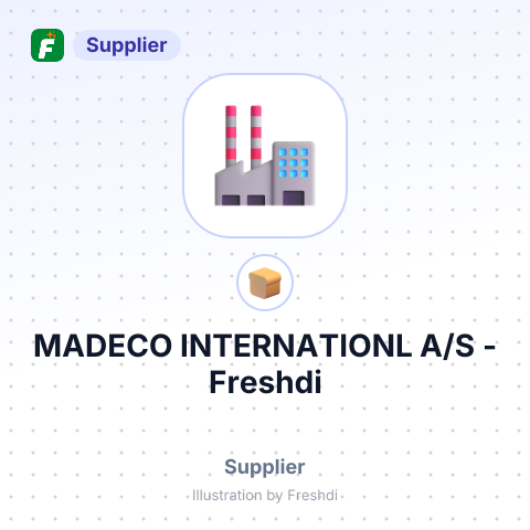 MADECO INTERNATIONL A/S – summary card, no photo uploaded yet