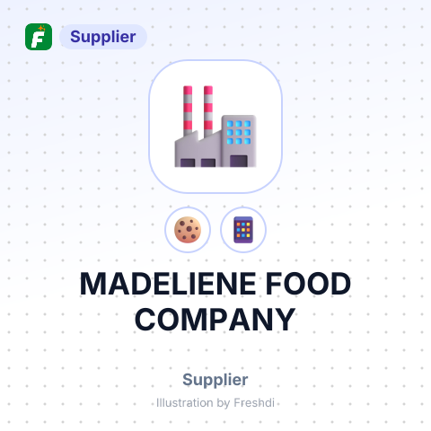 MADELIENE FOOD COMPANY – summary card, no photo uploaded yet