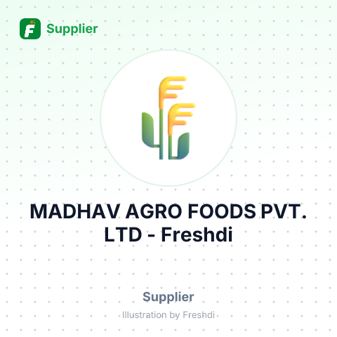 MADHAV AGRO FOODS PVT. LTD – summary card, no photo uploaded yet