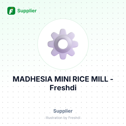 MADHESIA MINI RICE MILL – summary card, no photo uploaded yet