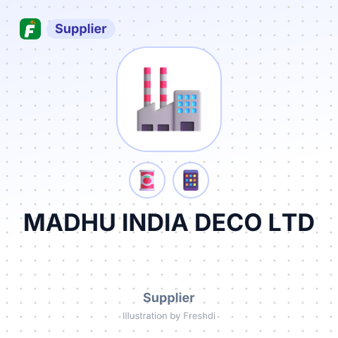 MADHU INDIA DECO LTD – summary card, no photo uploaded yet
