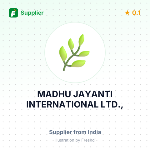 MADHU JAYANTI INTERNATIONAL LTD., – summary card, no photo uploaded yet