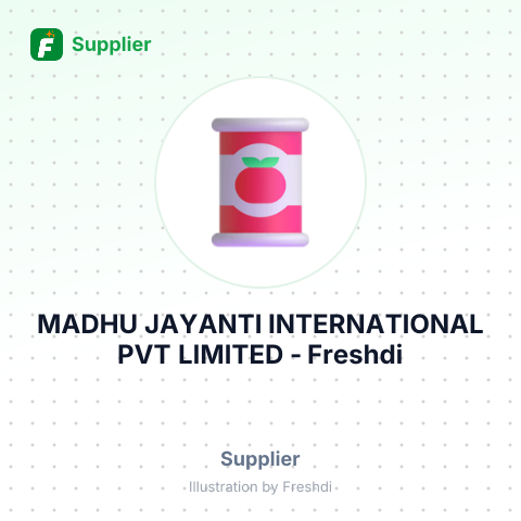 MADHU JAYANTI INTERNATIONAL PVT LIMITED – summary card, no photo uploaded yet