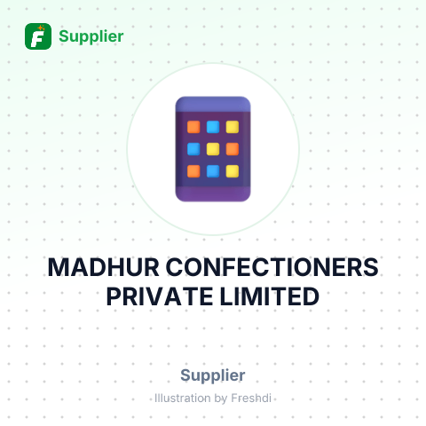 MADHUR CONFECTIONERS PRIVATE LIMITED – summary card, no photo uploaded yet