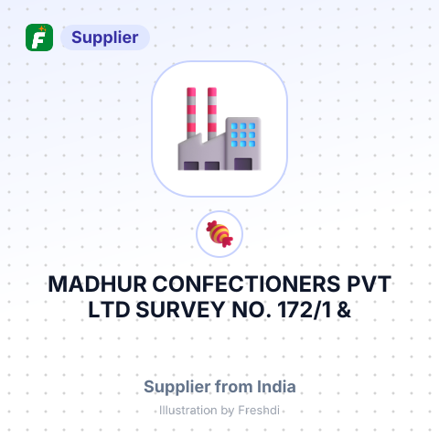 MADHUR CONFECTIONERS PVT LTD SURVEY NO. 172/1 & 172/2 BR GOYAL INDUSTRIAL PARK MALIKHEDI NEMAWAR ROAD, INDORE-INDIA – summary card, no photo uploaded yet