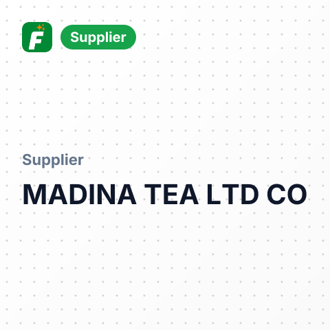 MADINA TEA LTD CO – summary card, no photo uploaded yet
