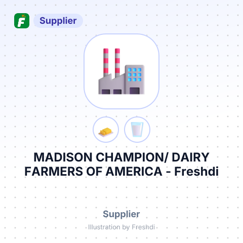 MADISON CHAMPION/ DAIRY FARMERS OF AMERICA – summary card, no photo uploaded yet