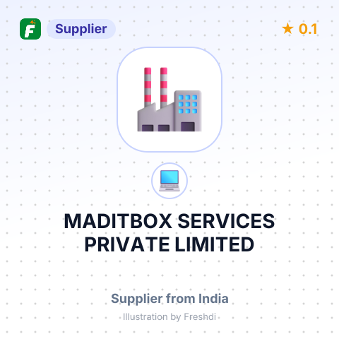 MADITBOX SERVICES PRIVATE LIMITED – summary card, no photo uploaded yet