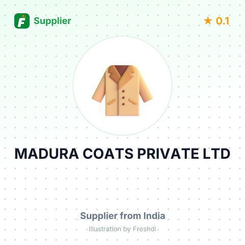 MADURA COATS PRIVATE LTD, – summary card, no photo uploaded yet