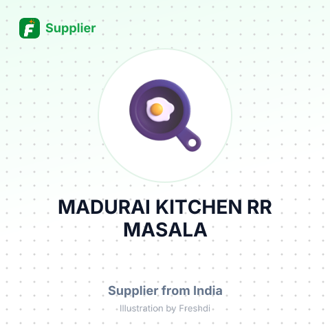 MADURAI KITCHEN RR MASALA – summary card, no photo uploaded yet