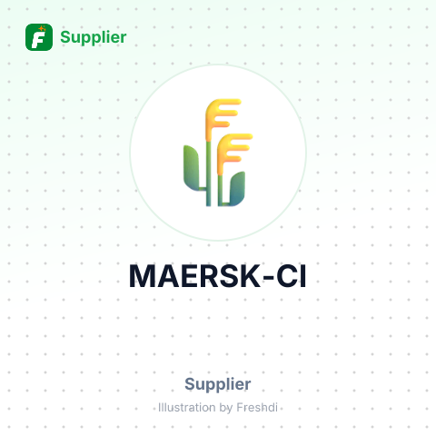 MAERSK-CI – summary card, no photo uploaded yet