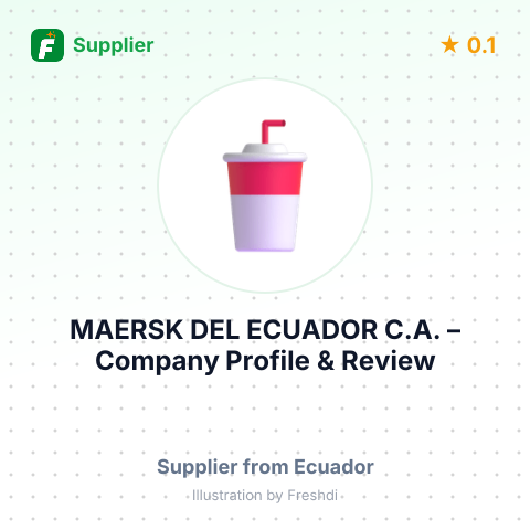 MAERSK DEL ECUADOR C.A. – summary card, no photo uploaded yet