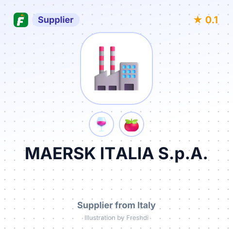 MAERSK ITALIA S.p.A. – summary card, no photo uploaded yet