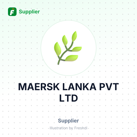MAERSK LANKA PVT LTD – summary card, no photo uploaded yet