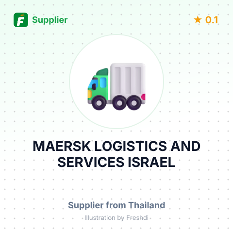MAERSK LOGISTICS AND SERVICES ISRAEL – summary card, no photo uploaded yet