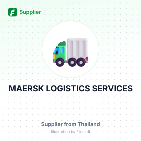 MAERSK LOGISTICS SERVICES – summary card, no photo uploaded yet