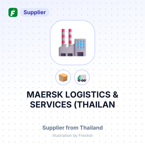 MAERSK LOGISTICS & SERVICES (THAILAN – summary card, no photo uploaded yet