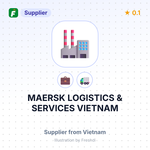 MAERSK LOGISTICS & SERVICES VIETNAM – summary card, no photo uploaded yet