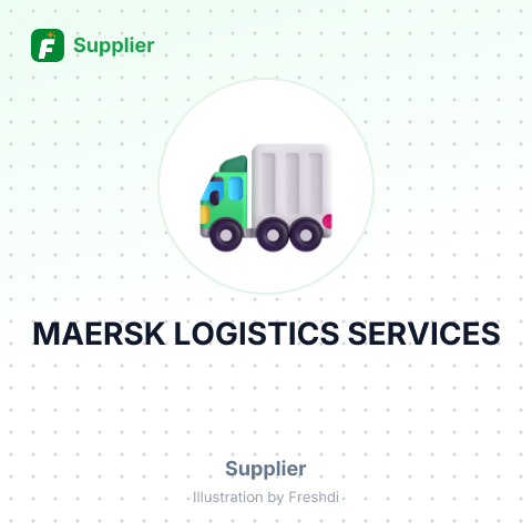 MAERSK LOGISTICS SERVICES – summary card, no photo uploaded yet