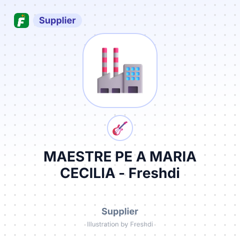 MAESTRE PE A MARIA CECILIA – summary card, no photo uploaded yet