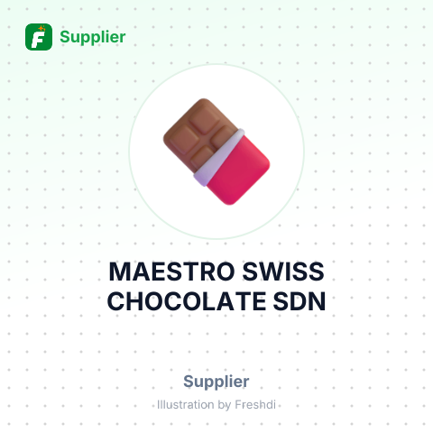 MAESTRO SWISS CHOCOLATE SDN – summary card, no photo uploaded yet