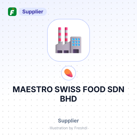 MAESTRO SWISS FOOD SDN BHD – summary card, no photo uploaded yet