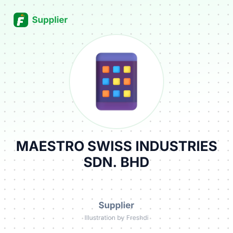MAESTRO SWISS INDUSTRIES SDN. BHD – summary card, no photo uploaded yet