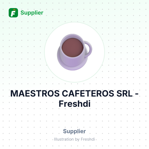 MAESTROS CAFETEROS SRL – summary card, no photo uploaded yet