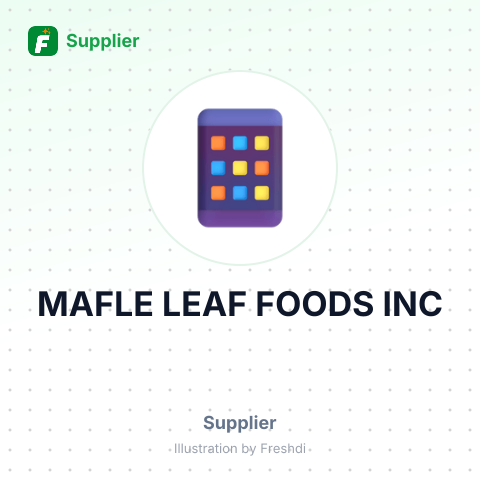 MAFLE LEAF FOODS INC – summary card, no photo uploaded yet